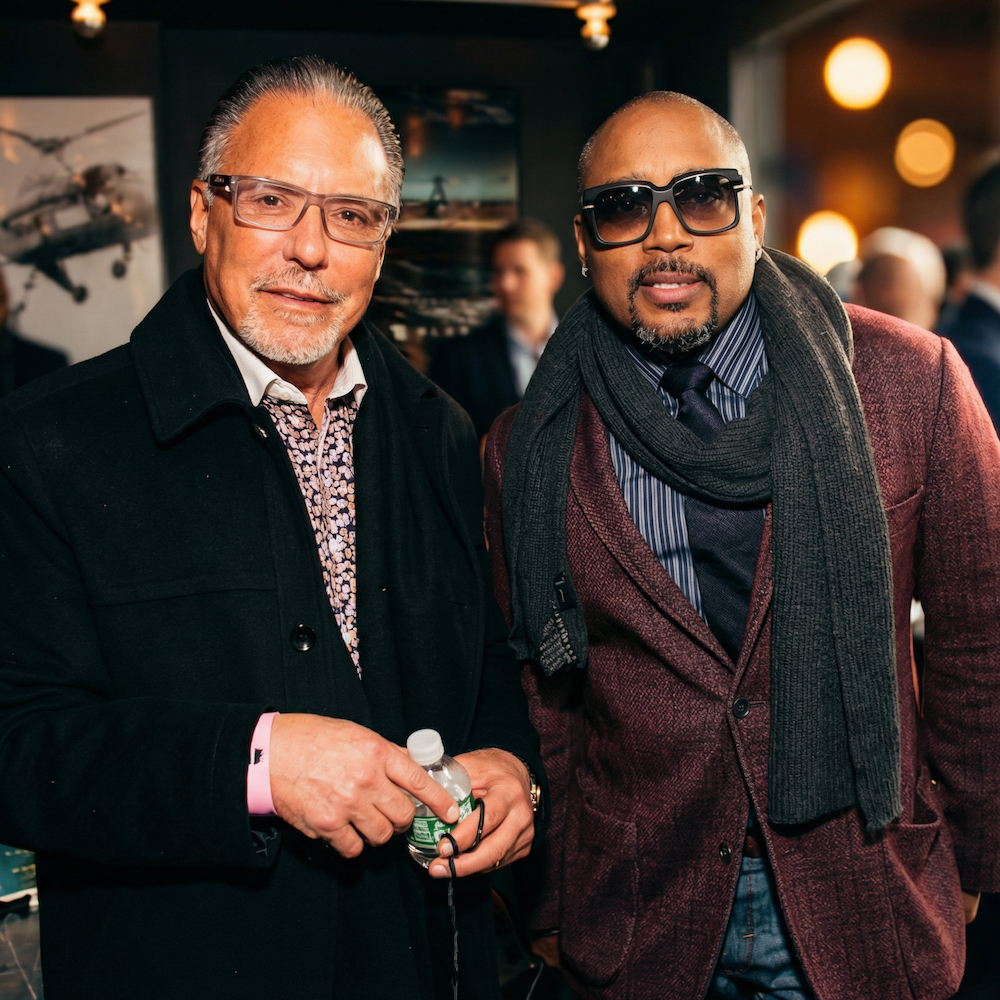 Jay Abraham with Daymond John